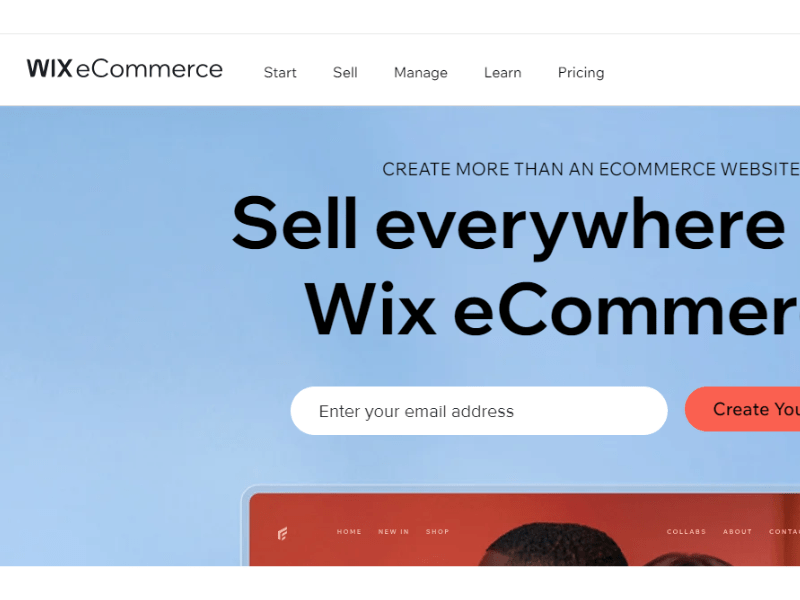5 Wix E-commerce