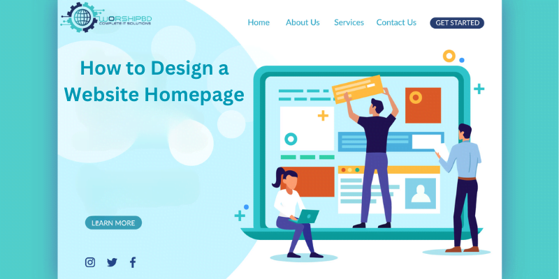 How to Design a Website Homepage
