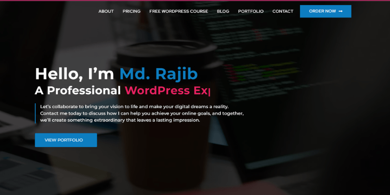 9. Freelancer Rajib web design and development course