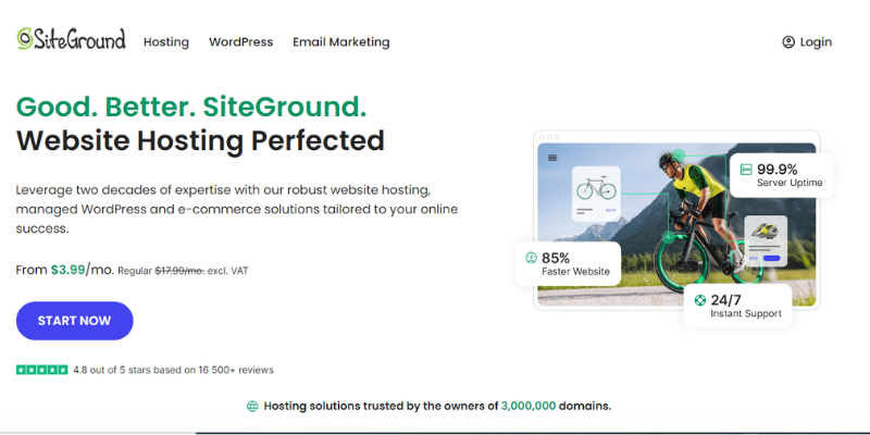 7. SiteGround